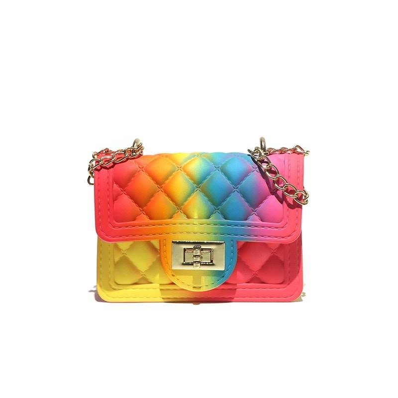 TRIPLE HEARTS Pastel Rainbow Jelly Resin Bag Strap Novelty Bag Strap Kawaii  Y2K | Novelty bags, Pastel rainbow, Bag straps